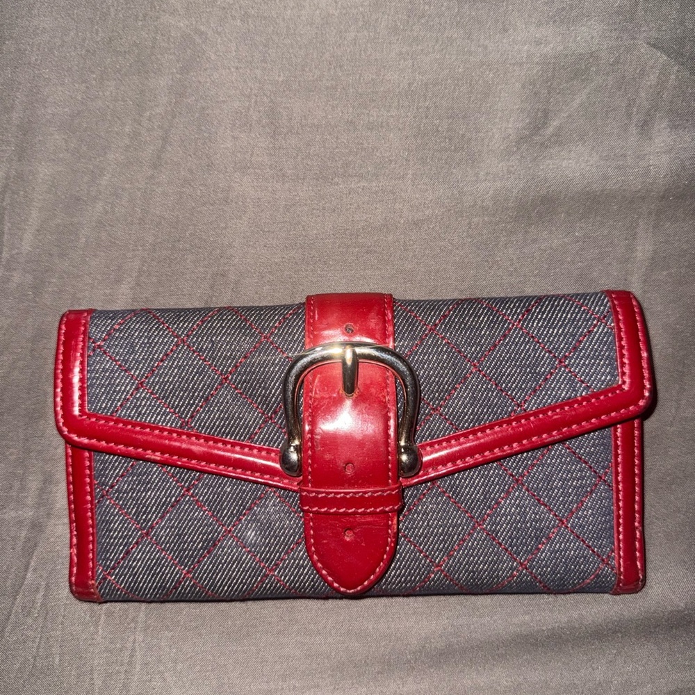 Burberry Denim Women's Long Wallet